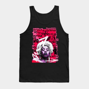 No Fear Strong Black Woman Adinkra Tank Top